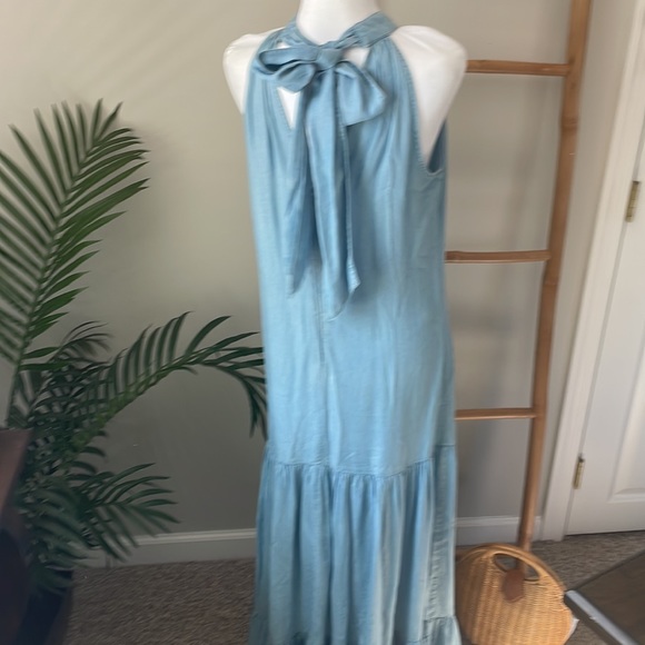 Vince Camuto Tiered Halter Dress - Picture 3 of 11